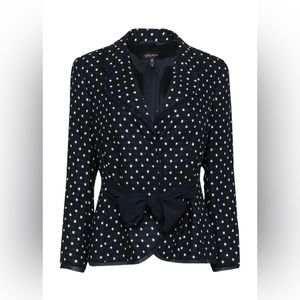 ❣️SOLD❣️ Escada Navy Polka Dot Blazer